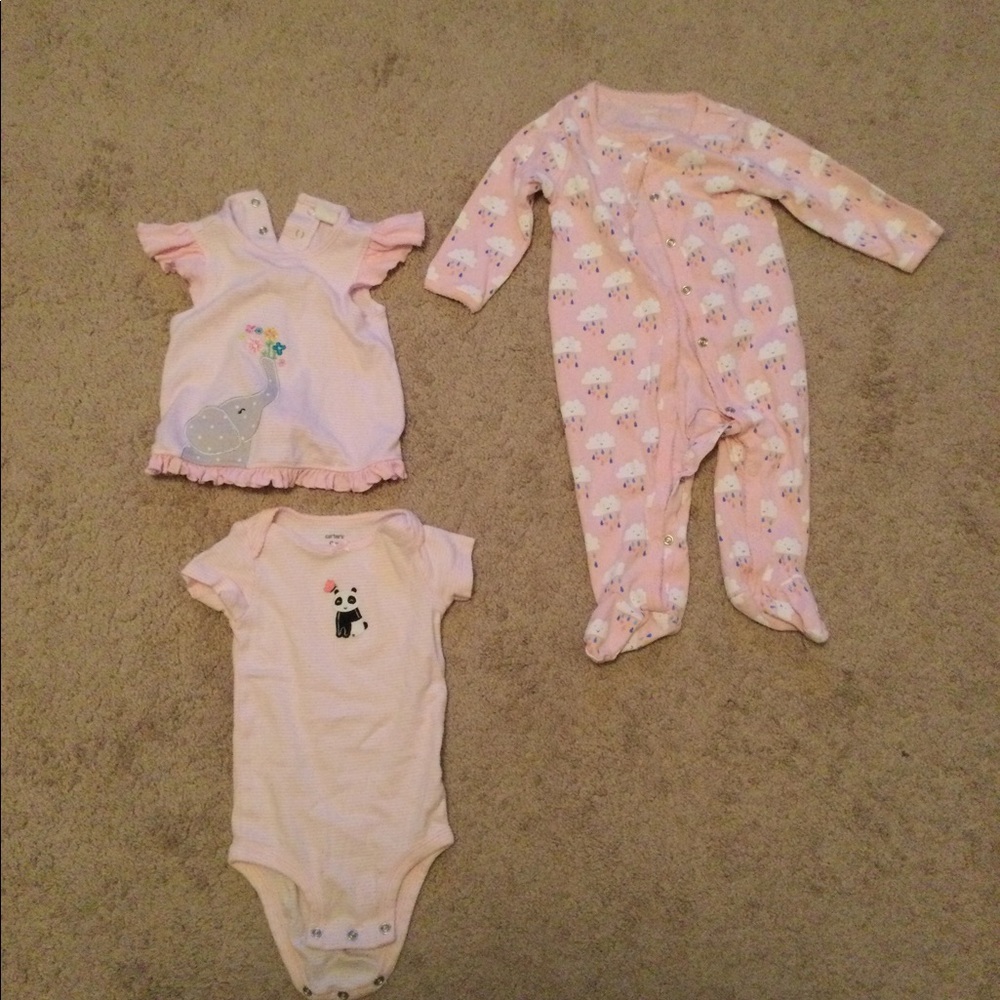 3 baby outfits